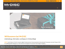 Tablet Screenshot of mrdisc.ch
